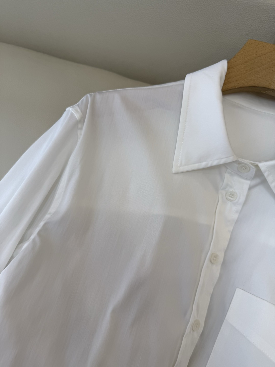 QD8038#新款衬衫💕alex 大王 极简风 长袖衬衫 白色 S-XL