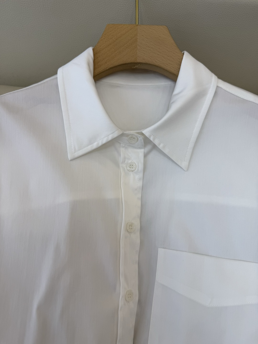 QD8038#新款衬衫💕alex 大王 极简风 长袖衬衫 白色 S-XL