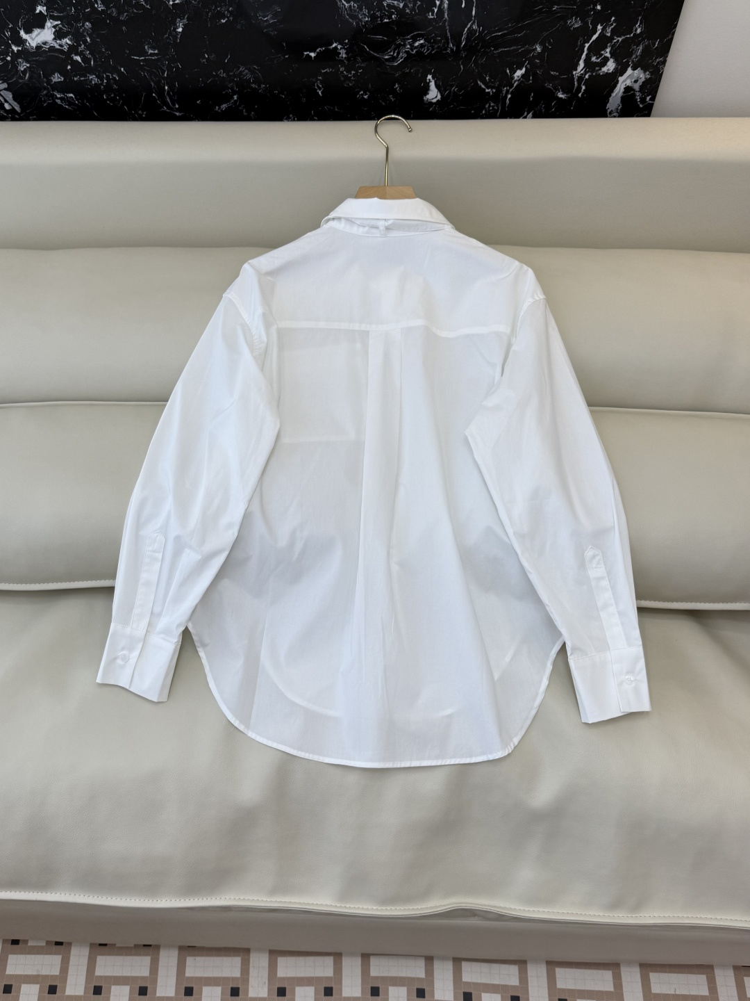 QD7954#新款衬衫💕BC 顶级版 蝴蝶结棉长袖衬衫 三色 36-42