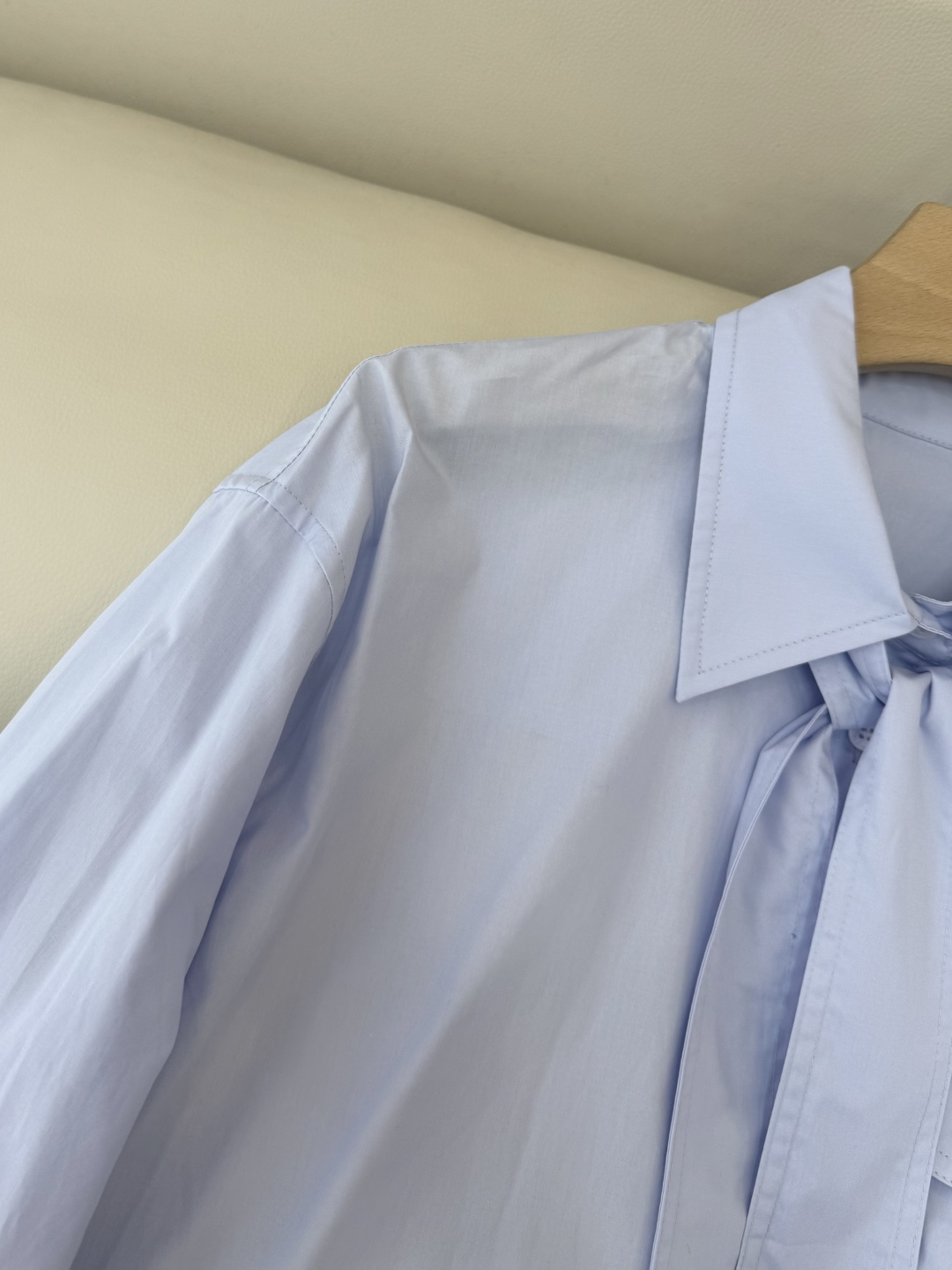 QD7954#新款衬衫💕BC 顶级版 蝴蝶结棉长袖衬衫 三色 36-42