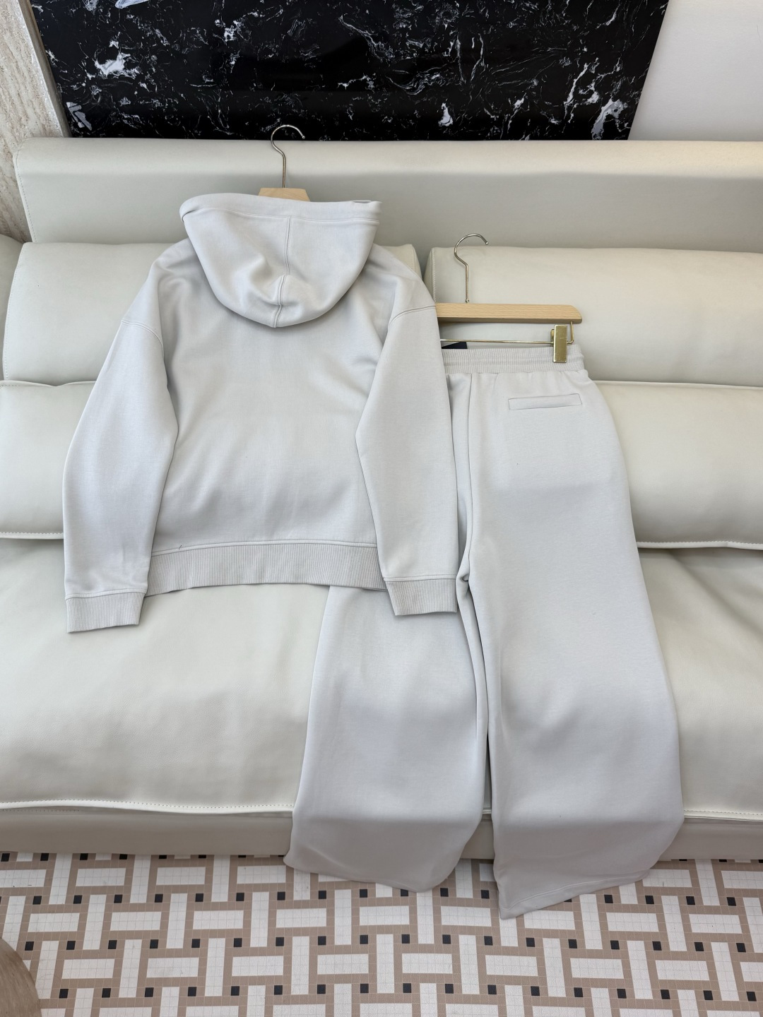 YO039#新款套装💕max 顶级复制 1:1 版 高端定制版 刺绣logo 运动休闲套装 藏青色 灰色