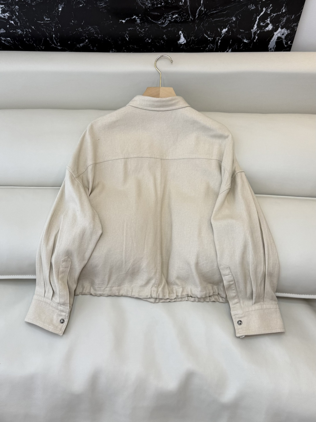 QGL043#新款衬衫💕B C 超好品质 30% 亚麻 衬衫长袖 杏色 红色 36/38/40