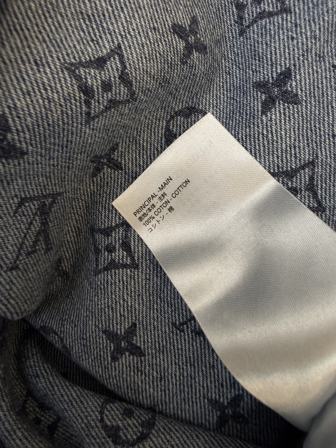 GU022#新款外套‼️L V 重工绣花 长袖牛仔外套 SML