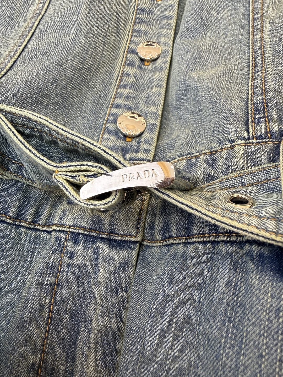 AW017#新款连衣裙P‼️PR 短袖修身牛仔棉 连衣裙 藏青色 牛仔蓝 SML