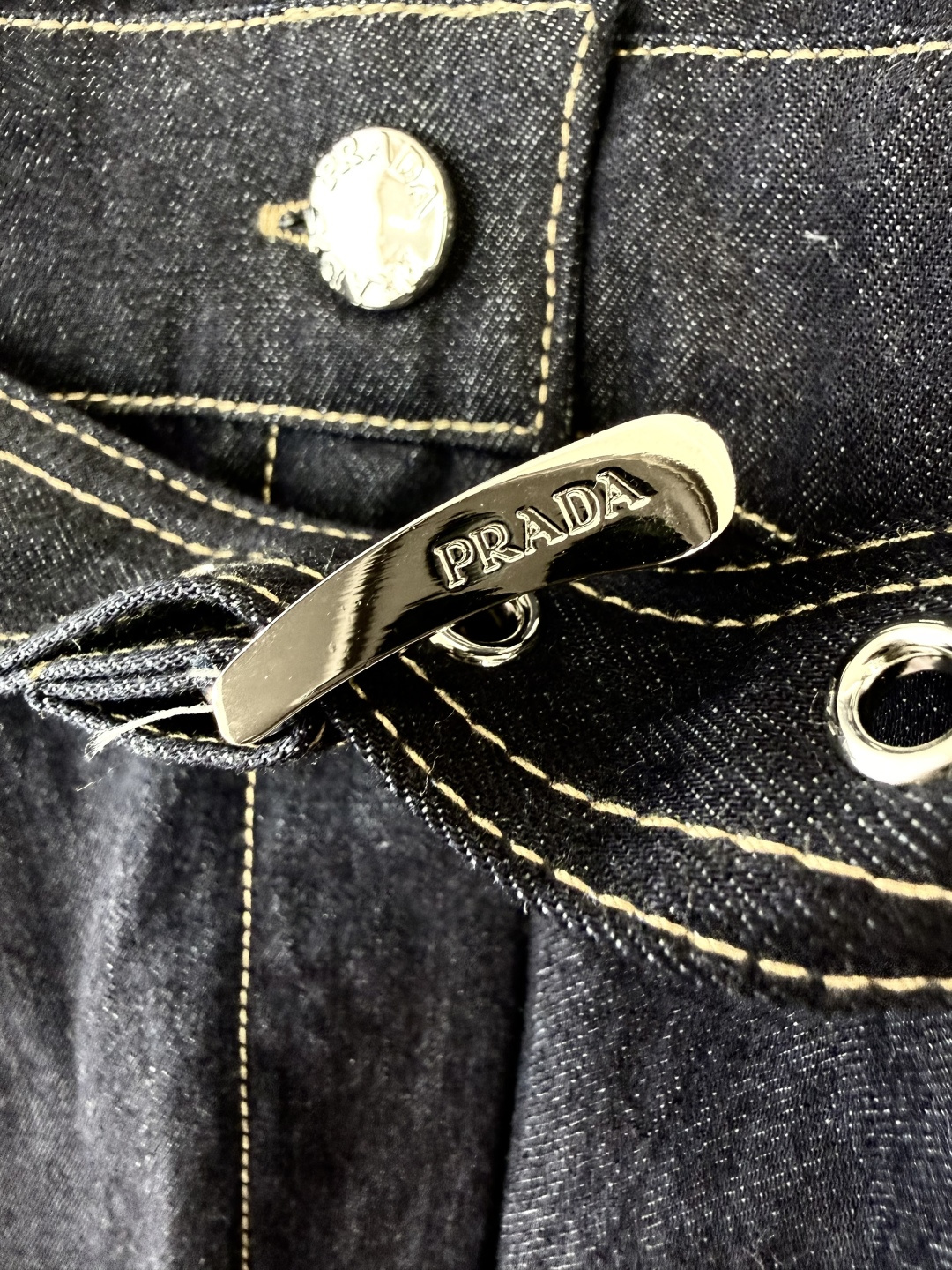 AW017#新款连衣裙P‼️PR 短袖修身牛仔棉 连衣裙 藏青色 牛仔蓝 SML