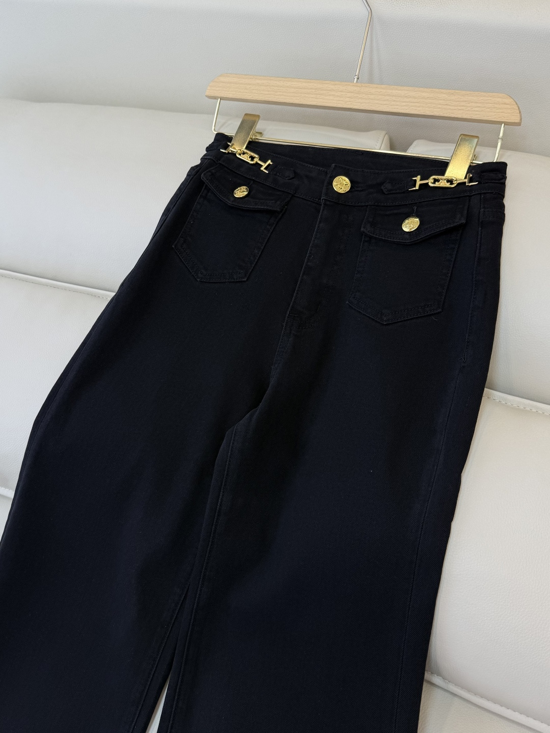 AW028#新款牛仔裤P‼️CE* logo弹力牛仔裤 浅蓝色 黑色 26-30