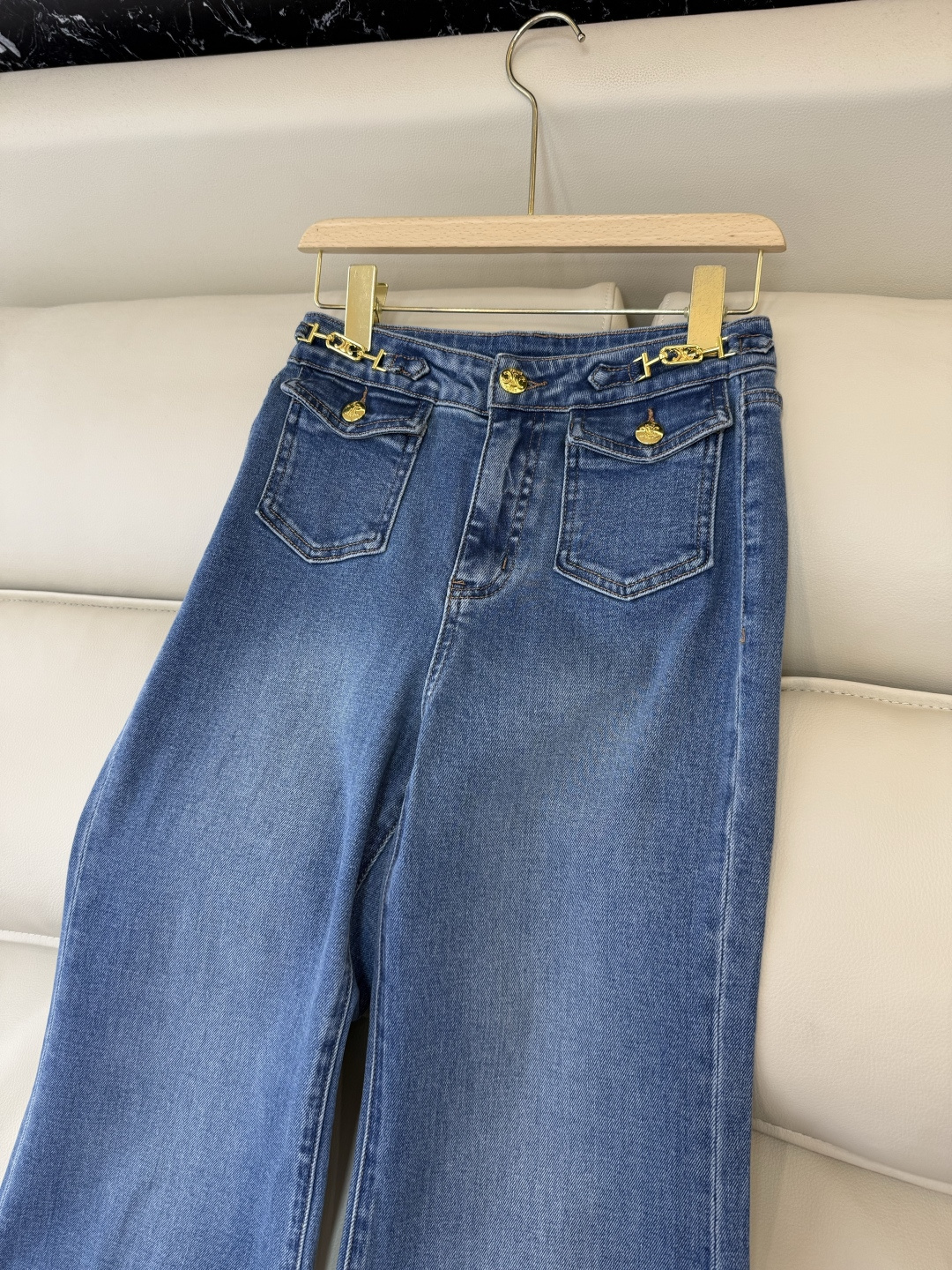 AW028#新款牛仔裤P‼️CE* logo弹力牛仔裤 浅蓝色 黑色 26-30