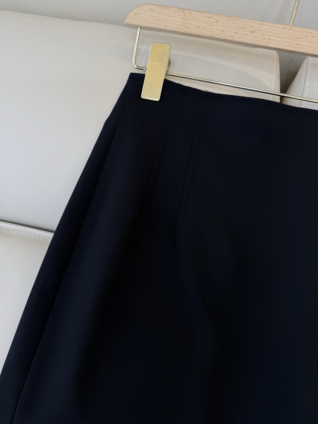 CY0102#新款半裙🌾YSL 开叉设计显瘦长半裙 白色黑色 灰色 SML