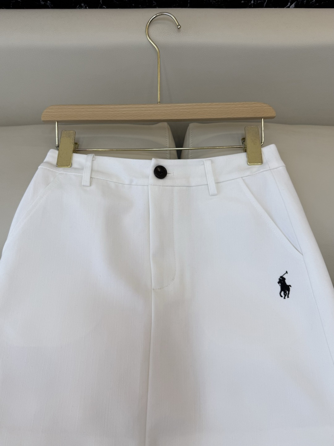 CY0104#新款半裙🌾Polo 绣花logo 显瘦 半裙 黑色 白色 蓝色 SML