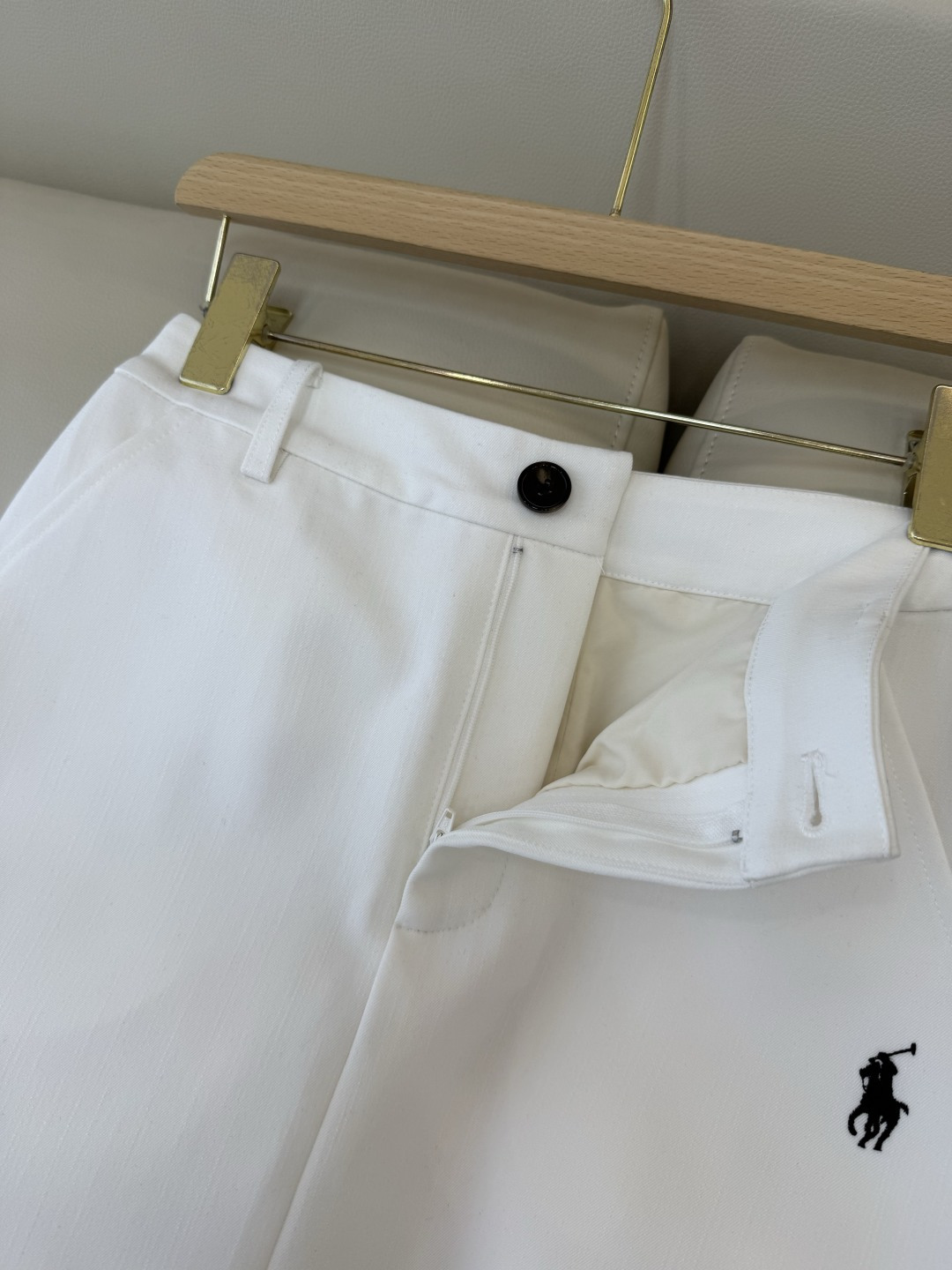 CY0104#新款半裙🌾Polo 绣花logo 显瘦 半裙 黑色 白色 蓝色 SML