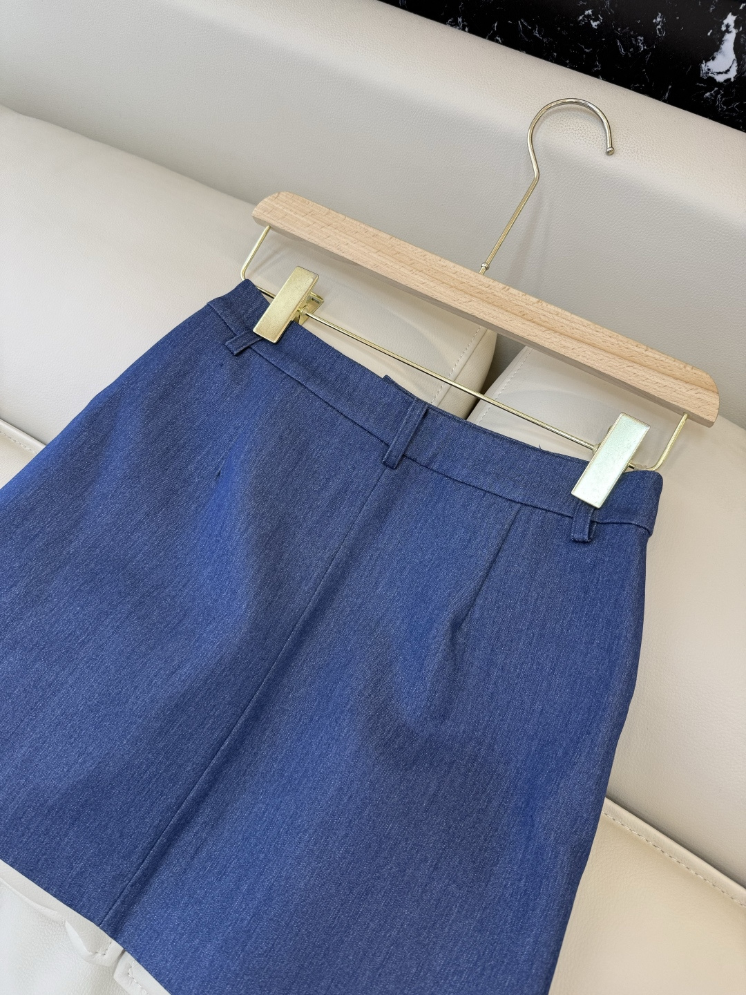 CY0104#新款半裙🌾Polo 绣花logo 显瘦 半裙 黑色 白色 蓝色 SML