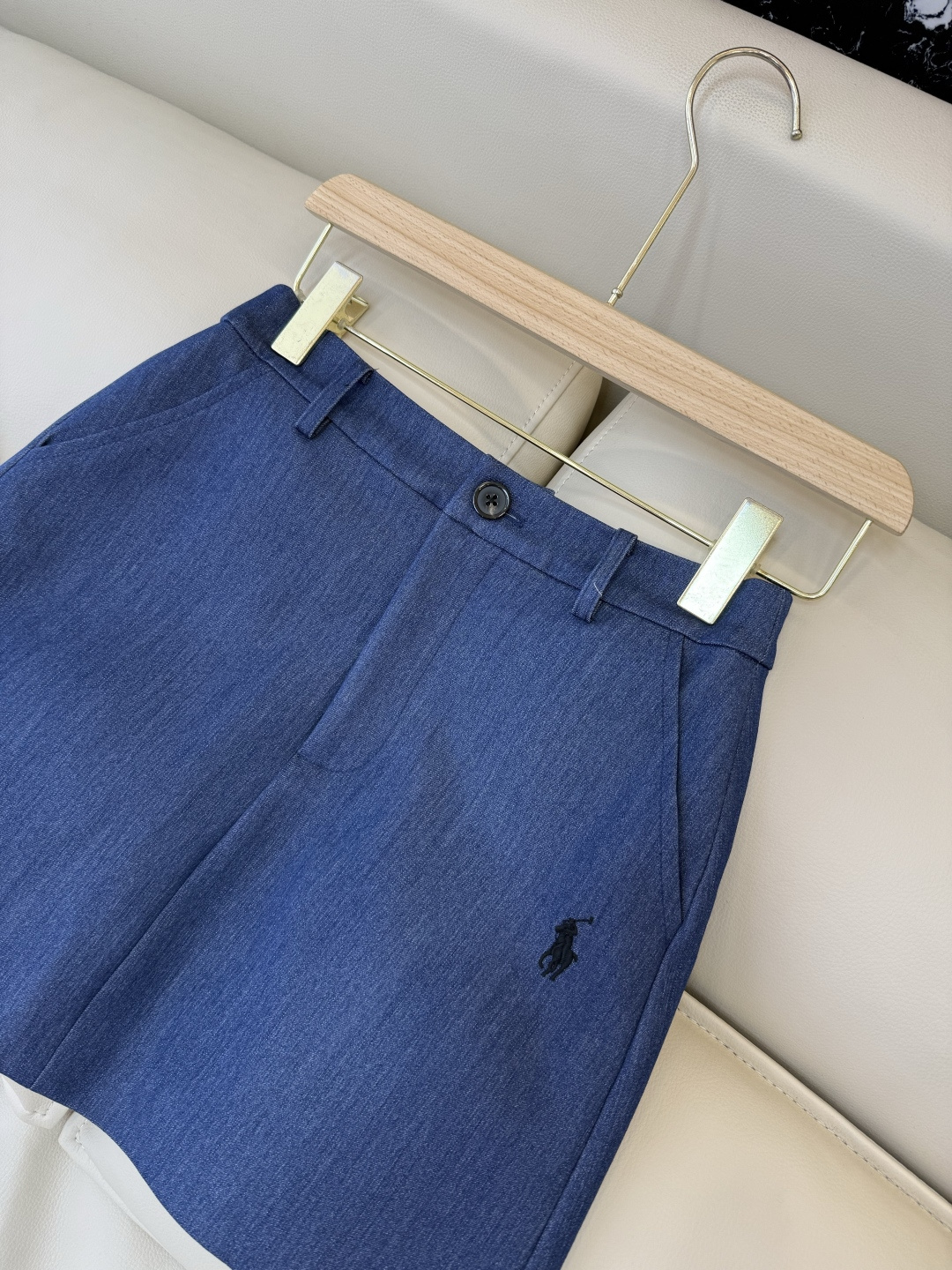 CY0104#新款半裙🌾Polo 绣花logo 显瘦 半裙 黑色 白色 蓝色 SML