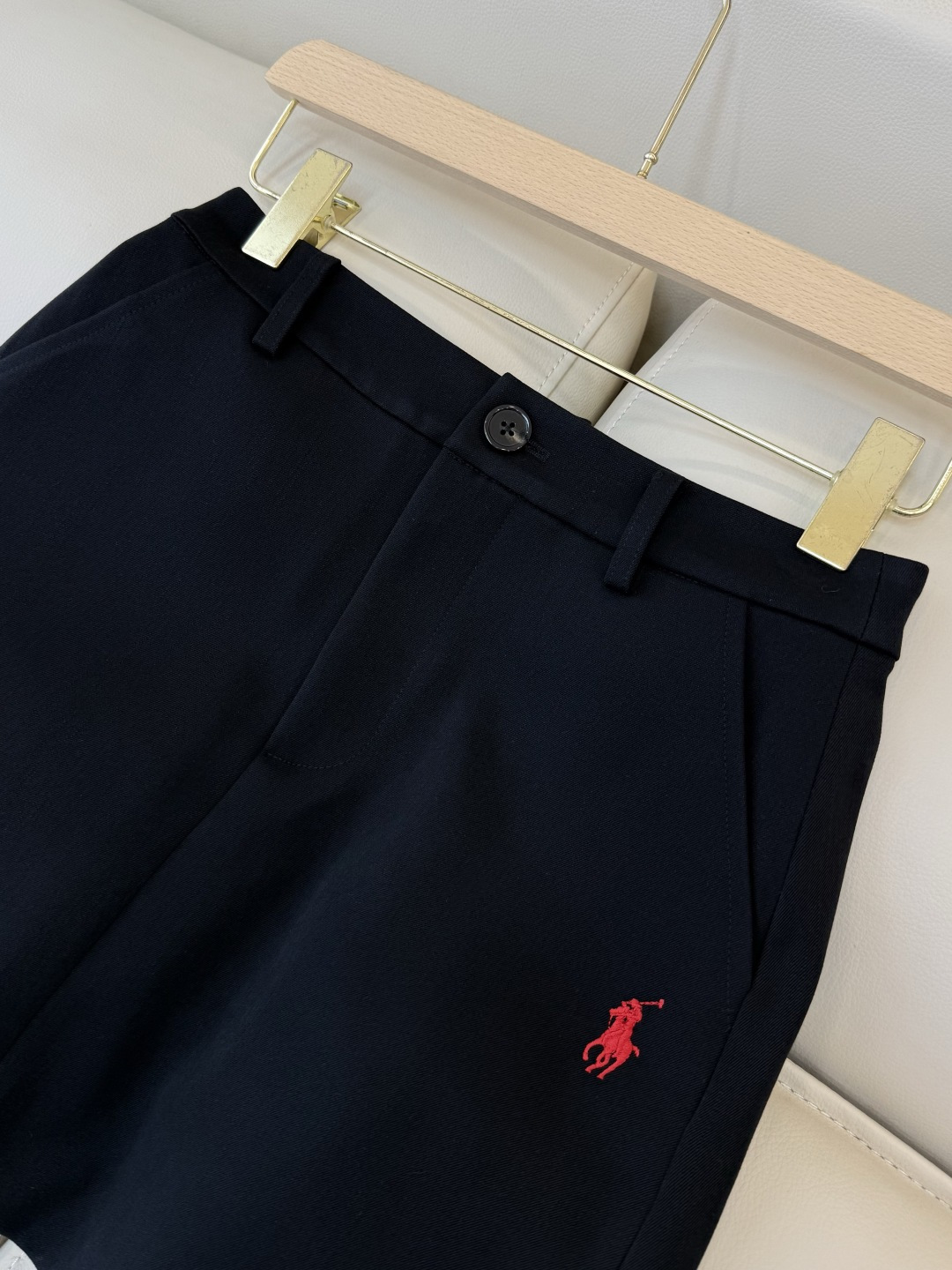 CY0104#新款半裙🌾Polo 绣花logo 显瘦 半裙 黑色 白色 蓝色 SML