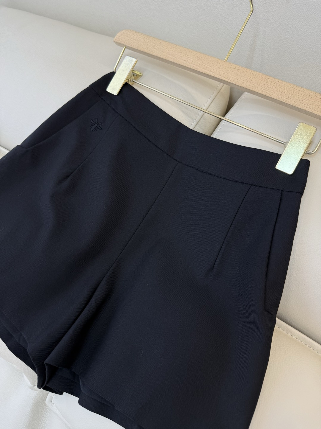 CY0106#新款短裤🌾极简风 百搭短裤 显瘦 黑色 白色 米黄色 SML