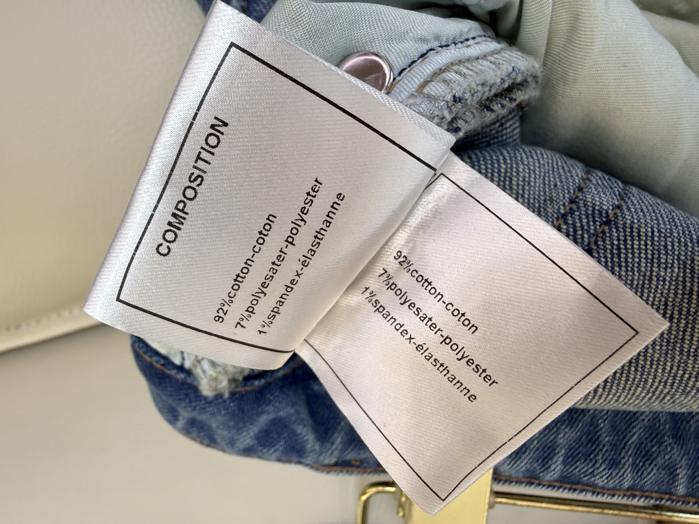 AW029#新款牛仔裤P‼️CH* logo弹力牛仔裤 浅蓝色 黑色 26-30