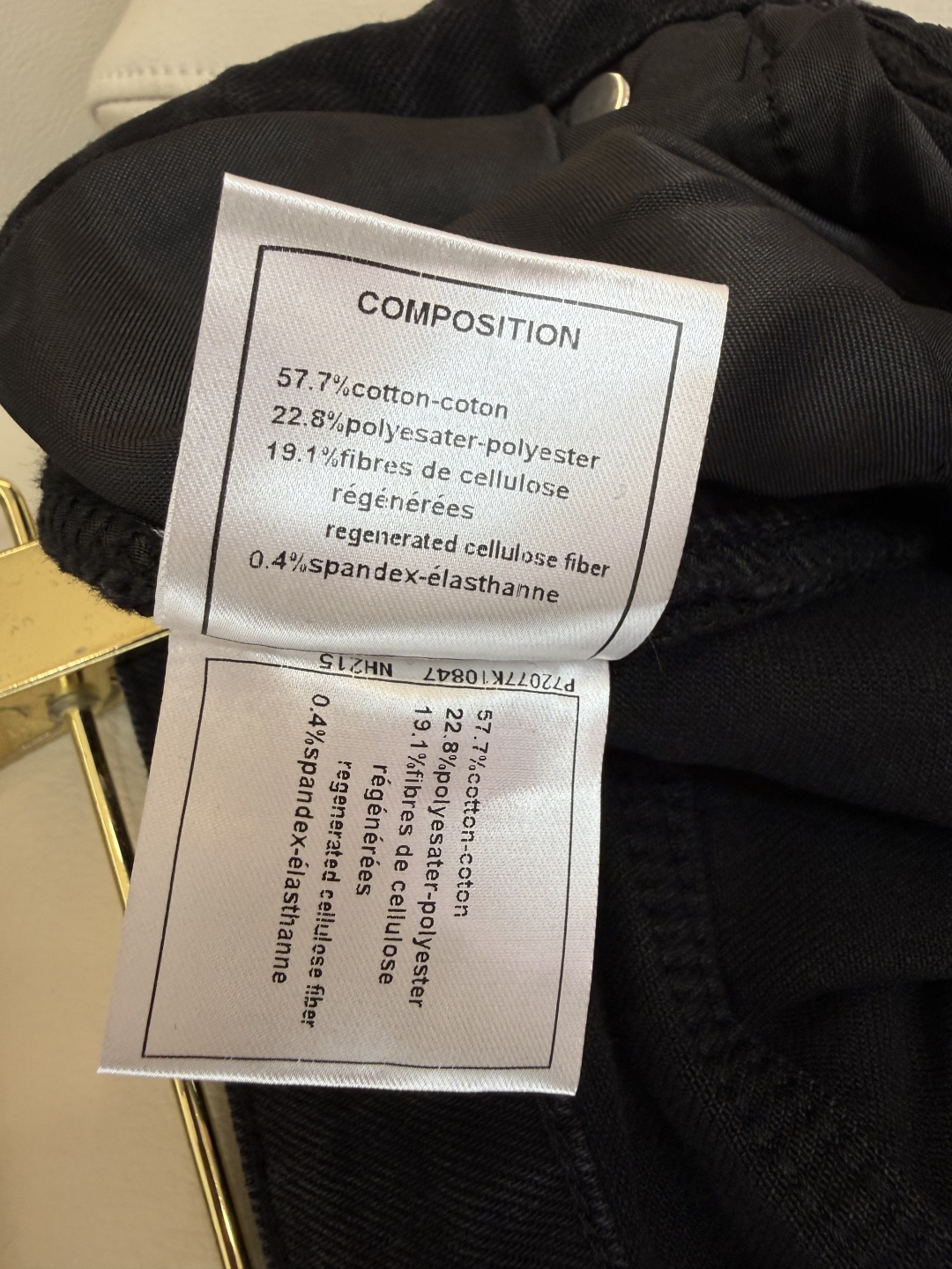 AW029#新款牛仔裤P‼️CH* logo弹力牛仔裤 浅蓝色 黑色 26-30