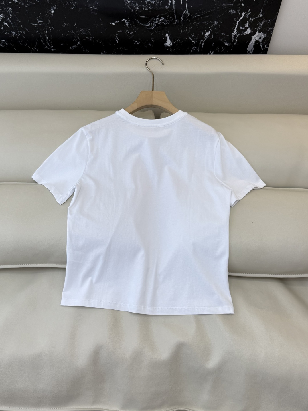 QG0167#新款T恤‼️Tory Burch 绣花 小马 短袖T恤 紫色 红色 SML