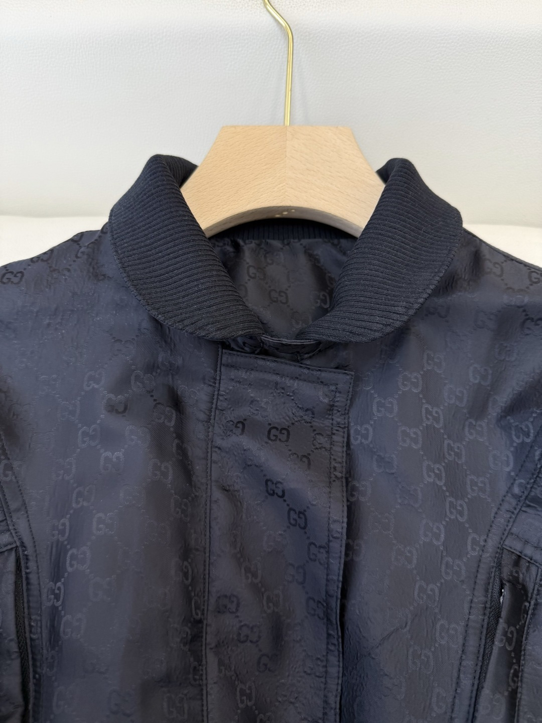 GU025#新款外套‼️L V 重工提花暗纹 长袖 外套 SML