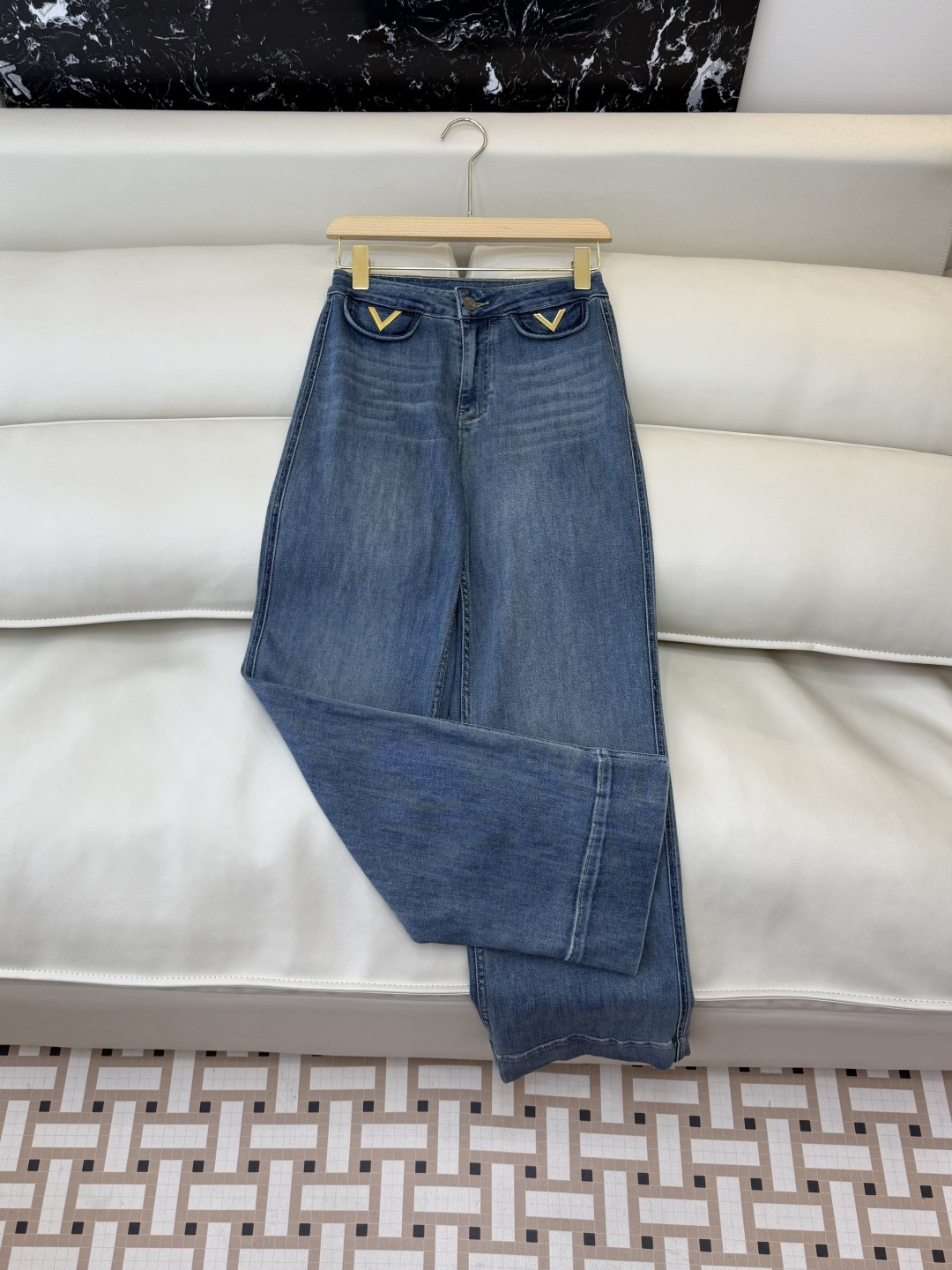 PZ051#新款牛仔裤‼️Valentino 高品质 柔暖弹力牛仔棉 长裤 26/27/28/29/30