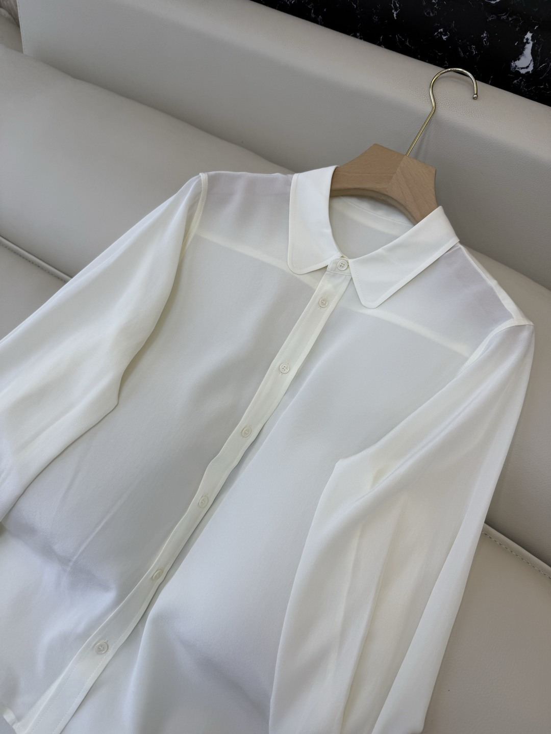 BS1007#新款衬衫🌾LP 顶级版 100% 真丝 长袖衬衫 36-42