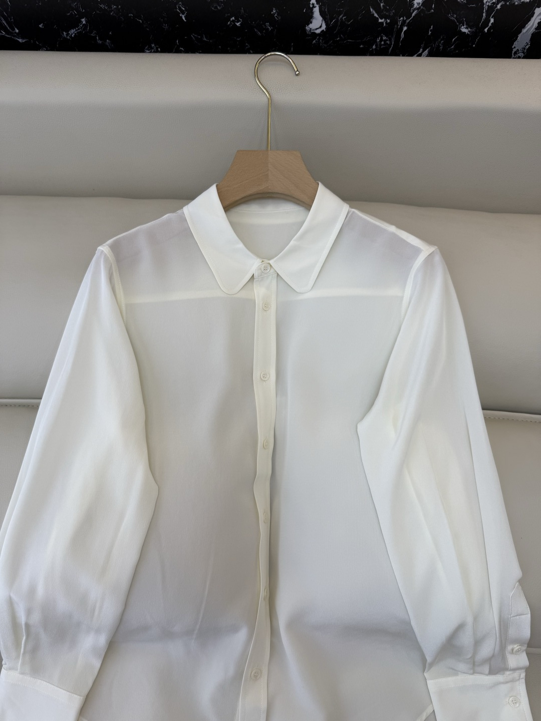 BS1007#新款衬衫🌾LP 顶级版 100% 真丝 长袖衬衫 36-42