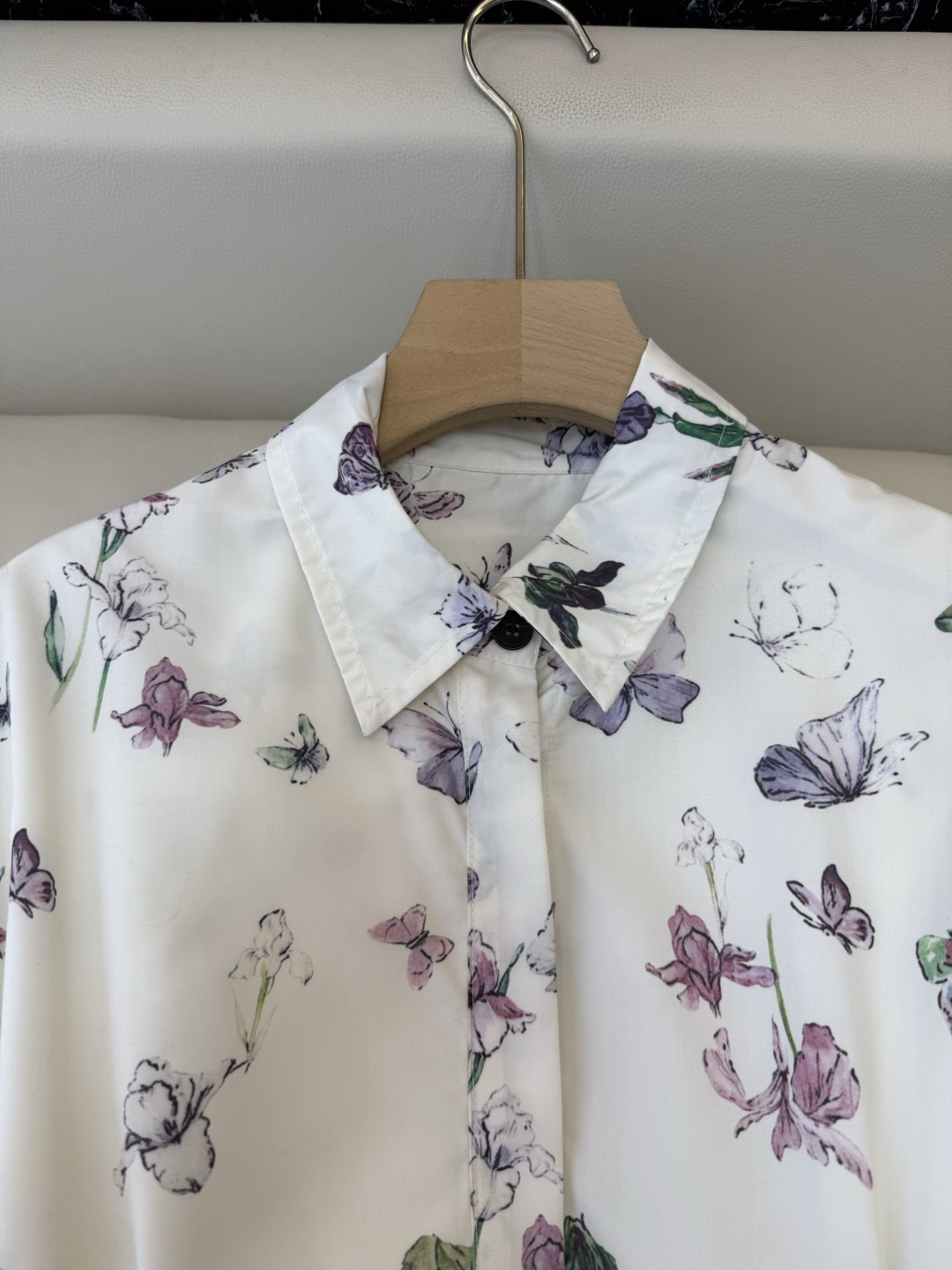 YZ006#新款连体裙P‼️Dior 蝴蝶印花短袖连衣裙 SML