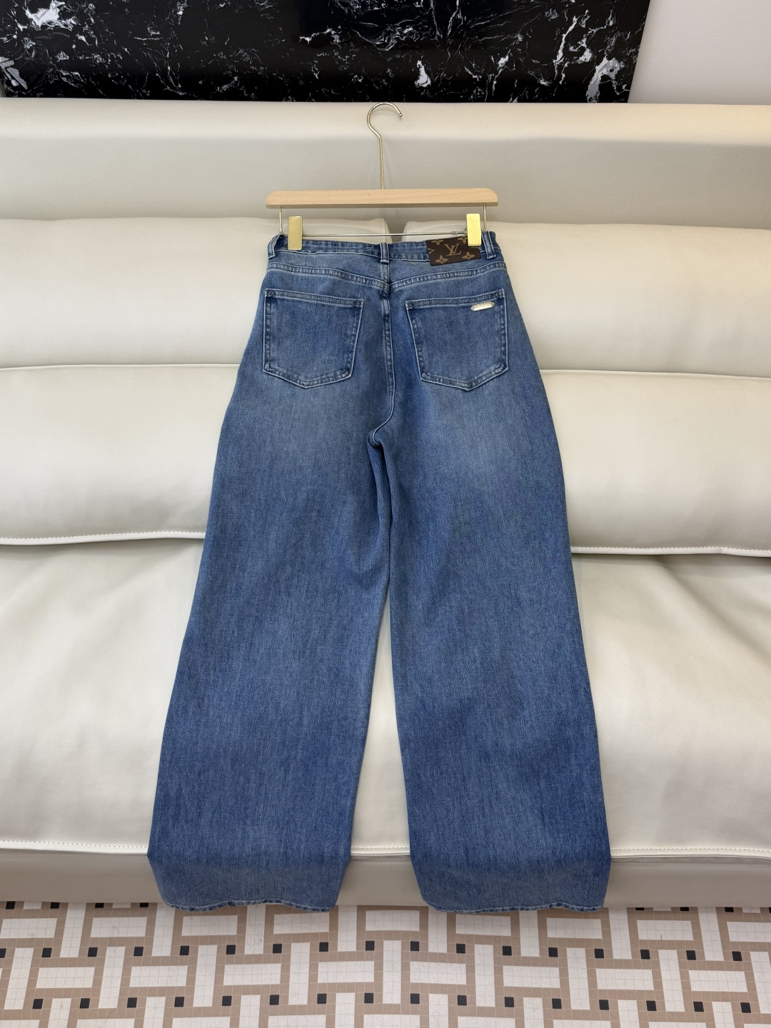 CX0199#新款牛仔裤P‼️L V 牛仔棉显瘦牛仔裤 深色 浅色 26-30码