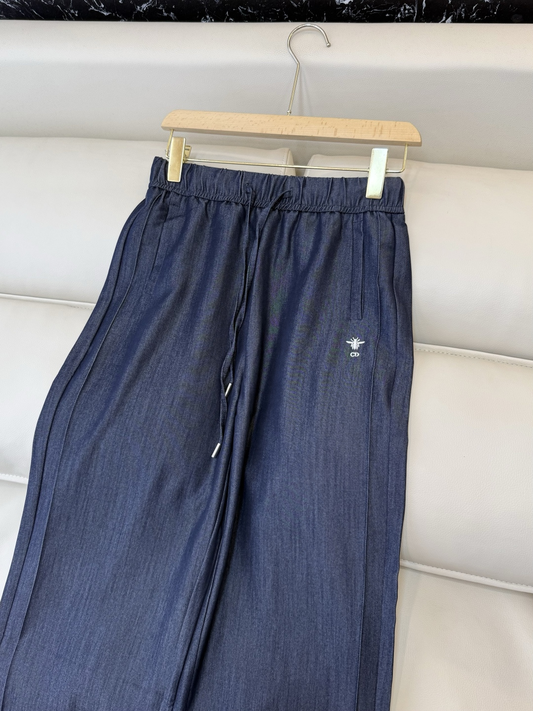 CX0197#新款裤子P‼️dior 水洗牛仔棉 长裤 蓝色 SML