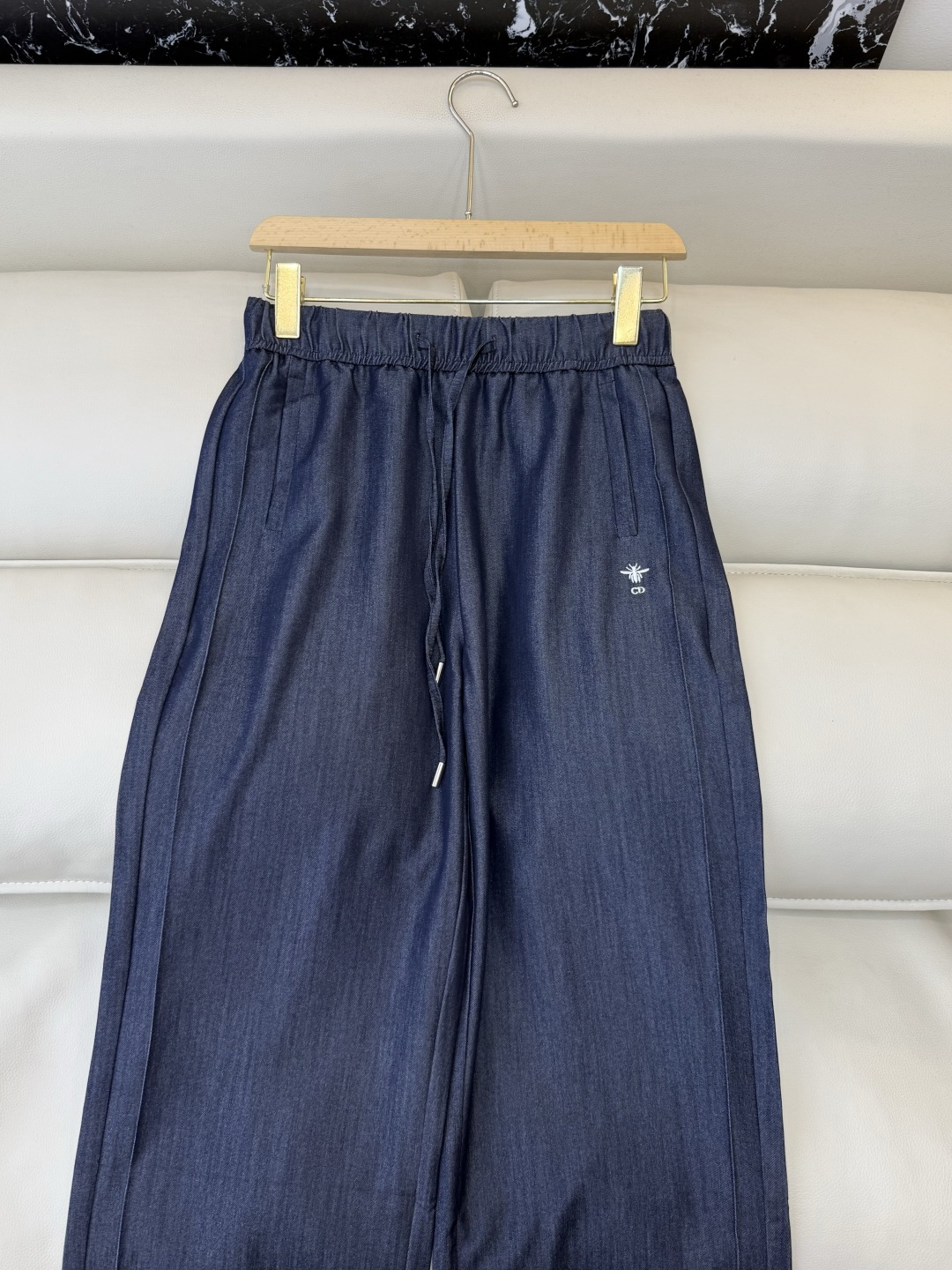 CX0197#新款裤子P‼️dior 水洗牛仔棉 长裤 蓝色 SML
