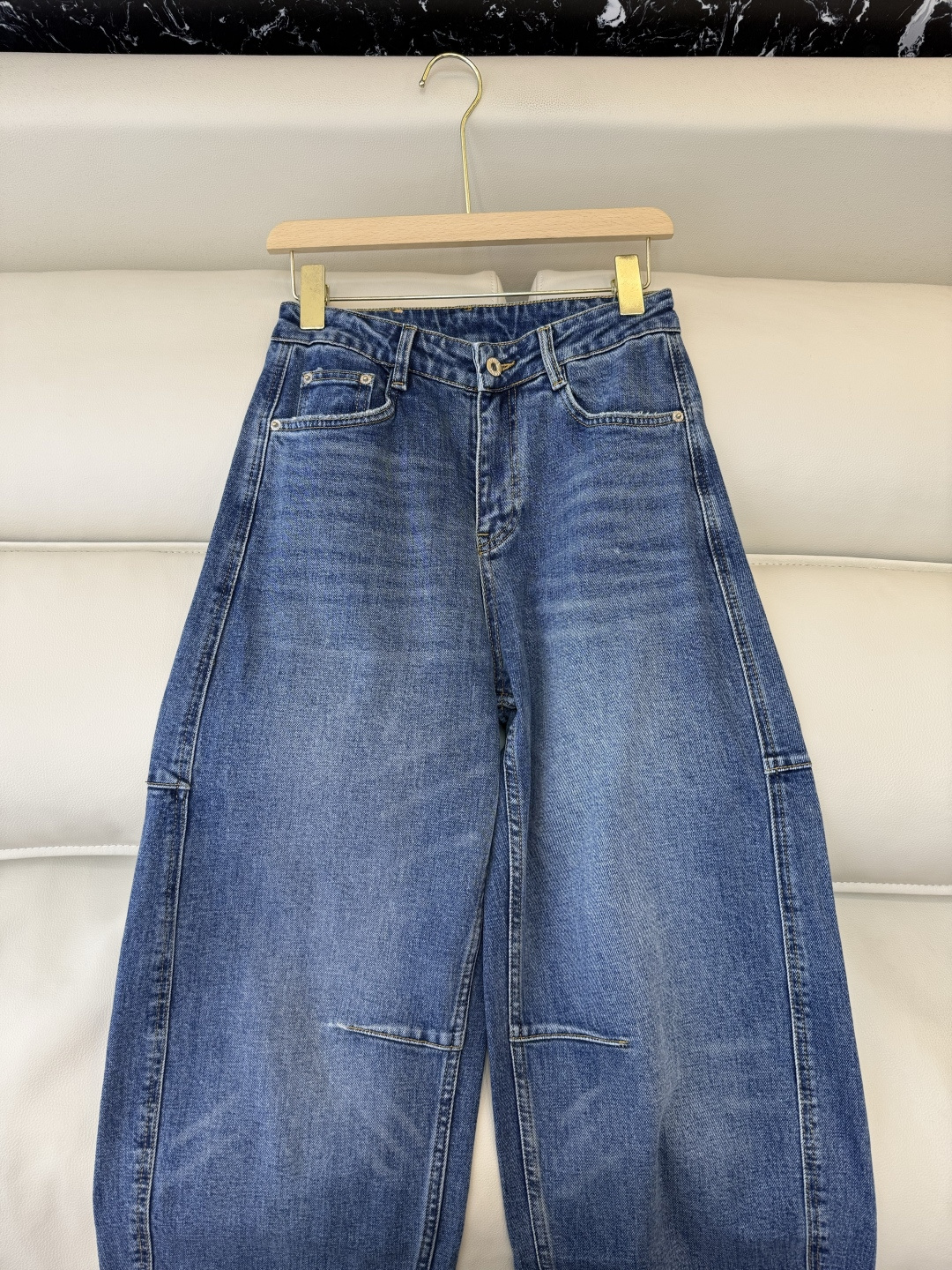 CX0205#新款牛仔裤P‼️Loewe 牛仔棉显瘦牛仔裤 蓝色 26-30码