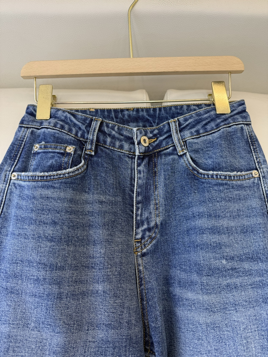CX0205#新款牛仔裤P‼️Loewe 牛仔棉显瘦牛仔裤 蓝色 26-30码