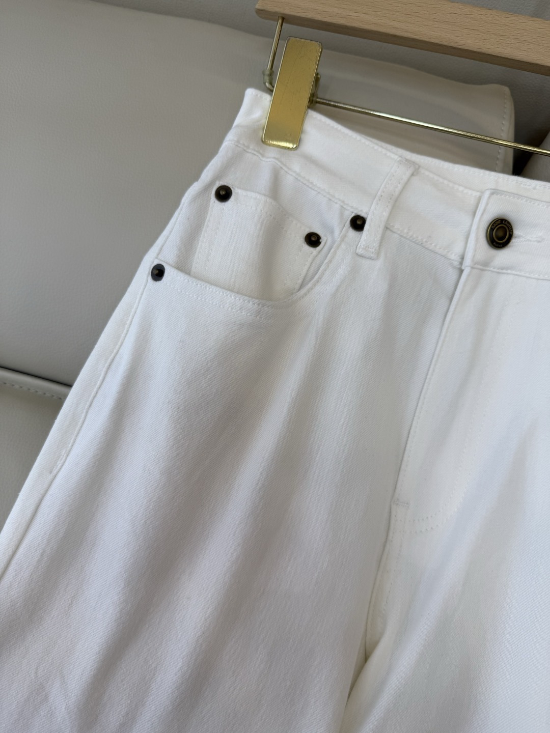CX0190#新款牛仔裤P‼️YSL 牛仔棉显瘦牛仔裤 蓝色 白色 26-30码