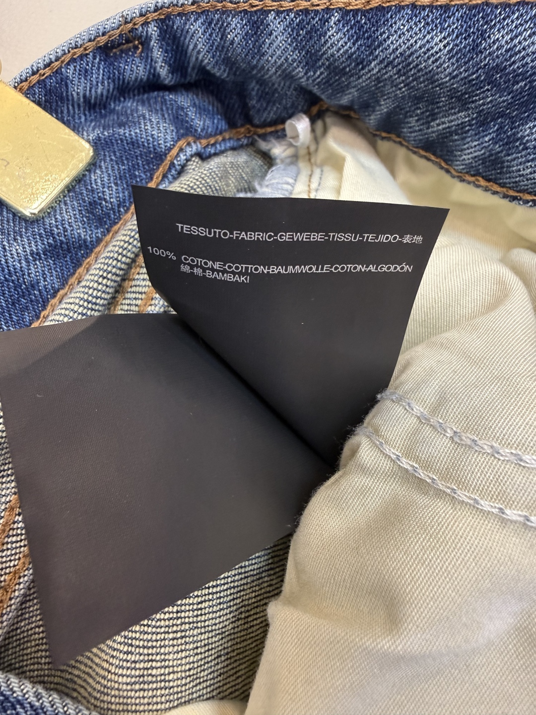 CX0204#新款牛仔裤P‼️YSL 牛仔棉显瘦牛仔裤 蓝色 26-30码
