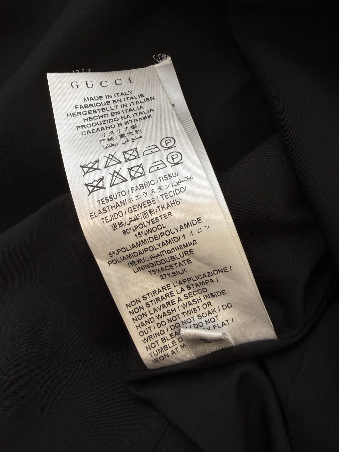 YZ010#新款连衣裙P‼️Gucci 短袖 连衣裙 藏青色 SML