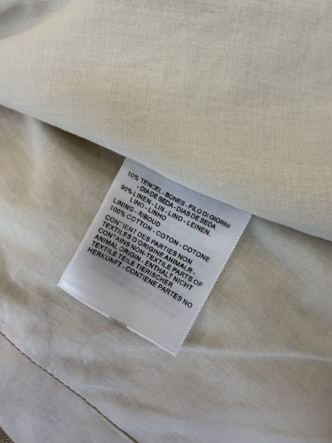 XM014#新款套装。极简风 亚麻马甲➕短裤套装 麻本色 SM L