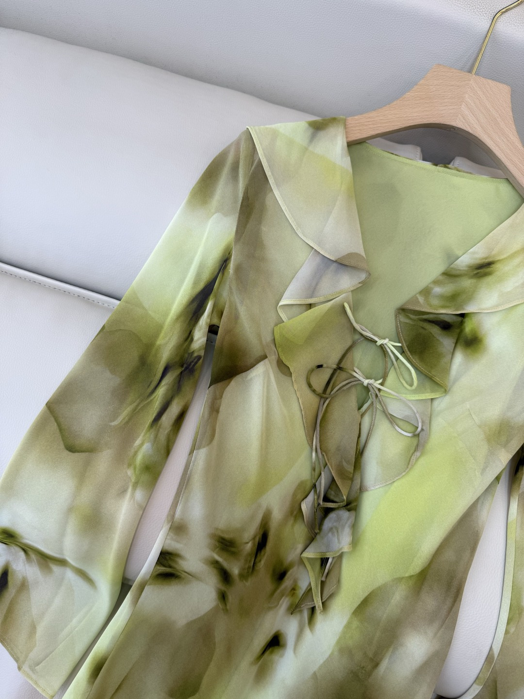 XF072#新款连衣裙‼️水墨油画风 印花显瘦 连衣裙 SMLXL XXL