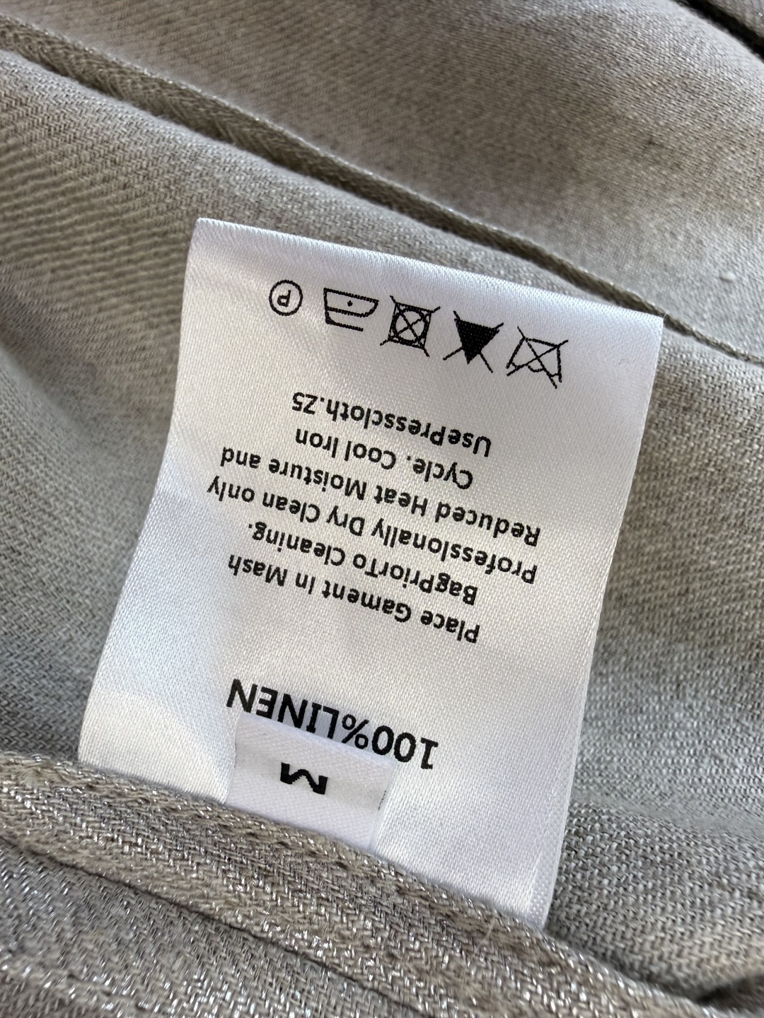 XZ0153#新款外套。100% 亚麻 长袖修身西装外套 灰色 SMLXL