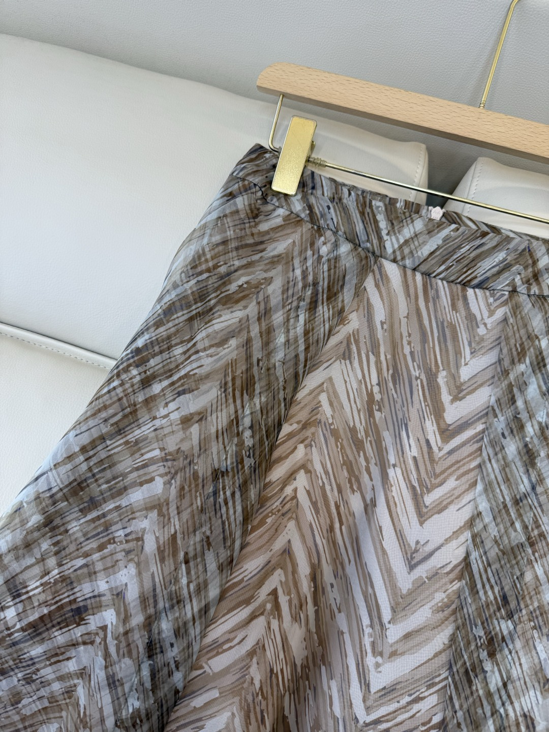 BS1153#新款半裙。BC 顶级版 100% 欧根纱 真丝印花 半裙 36/38/40/42