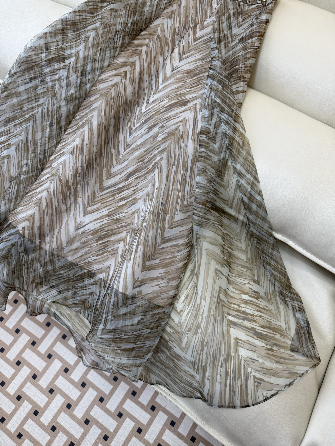 BS1153#新款半裙。BC 顶级版 100% 欧根纱 真丝印花 半裙 36/38/40/42