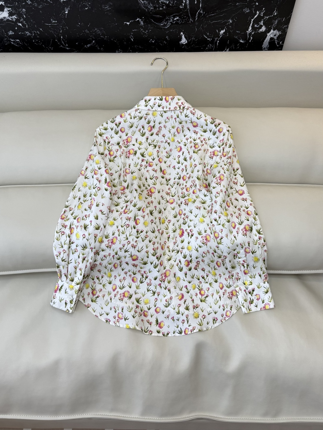 BS1139#新款衬衫。Dior 顶级版 100% 真丝 长袖衬衫 36/38/40/42