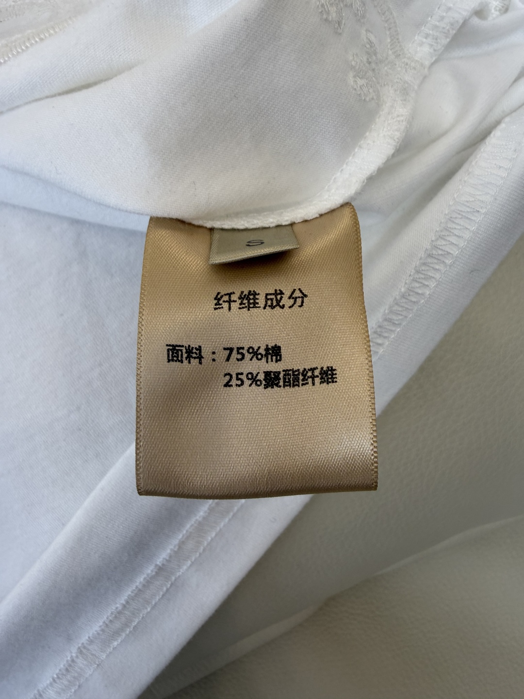 BS1167#新款上衣。Zimm 重工刺绣短袖T恤上衣 黑色 白色 SMLXL