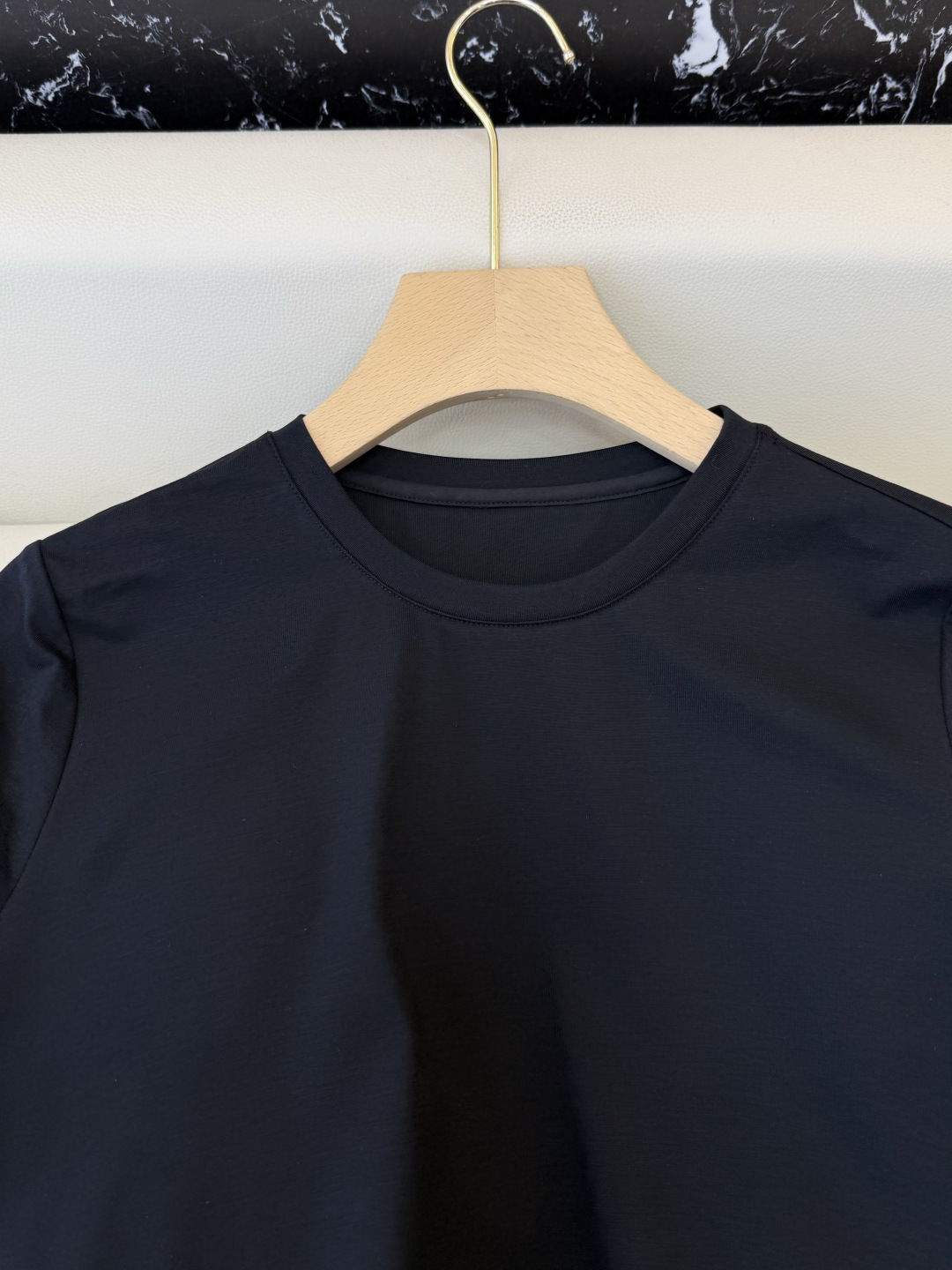 BS1167#新款上衣。Zimm 重工刺绣短袖T恤上衣 黑色 白色 SMLXL