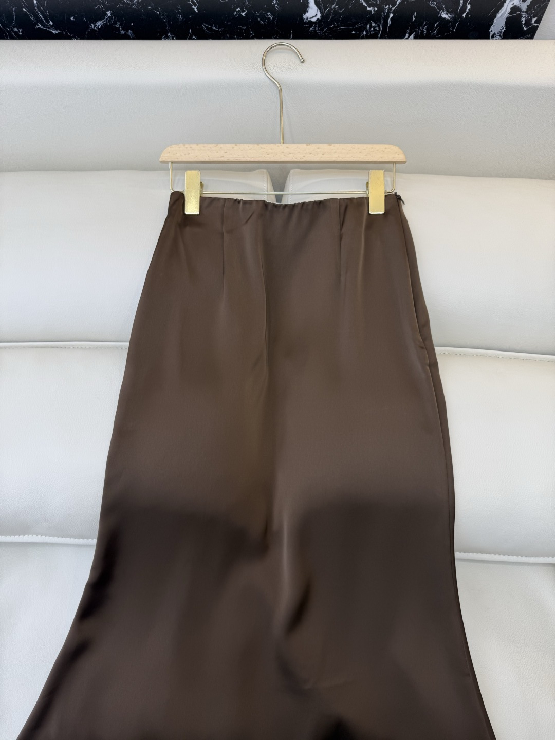 XF073#新款套装‼️水墨印花长袖衬衫➕长半裙 套装 SMLXL XXL