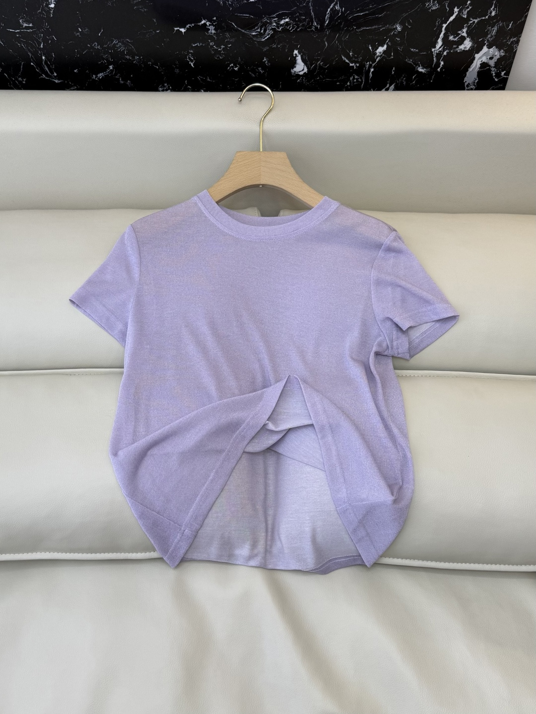 QD8087#新款针织。BC 顶级版‼️短袖针织衫 极简风 三色 SMLXL