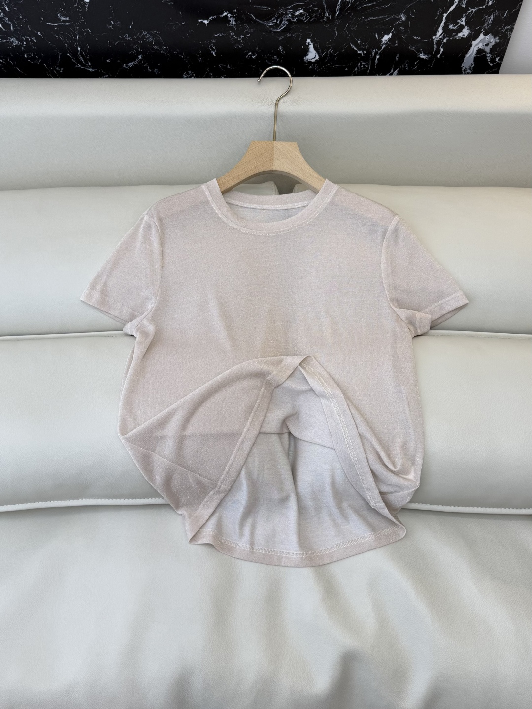 QD8087#新款针织。BC 顶级版‼️短袖针织衫 极简风 三色 SMLXL