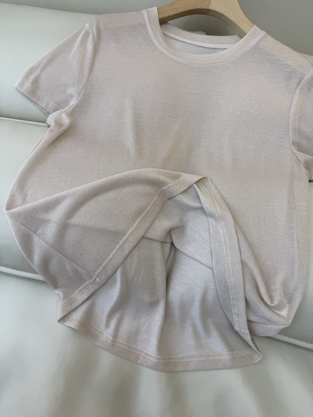 QD8087#新款针织。BC 顶级版‼️短袖针织衫 极简风 三色 SMLXL