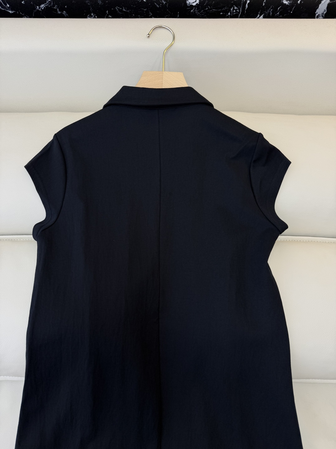 YZ010#新款连衣裙‼️L* 绣花短袖连衣裙 黑色 灰色 SMLXL