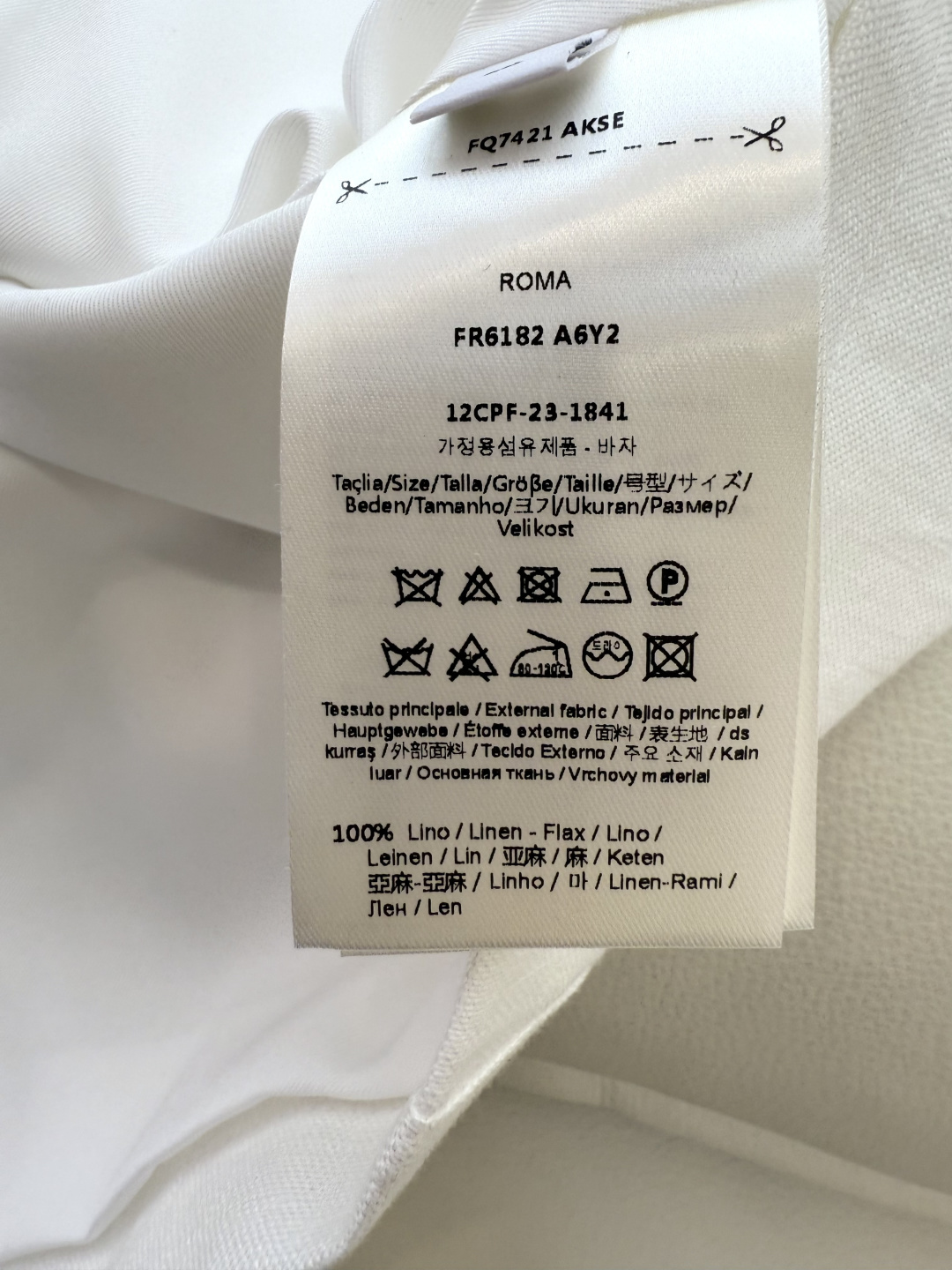 XZ097#新款套装。LP 超级大爆款100% 亚麻 无袖马甲➕长裤 套装 白色 SMLXL