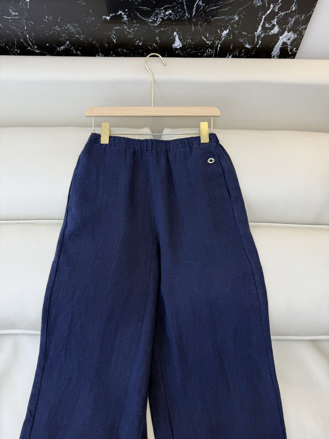 MY096#新款裤子。L% 汉麻 极简风 长裤 五色 MLXL