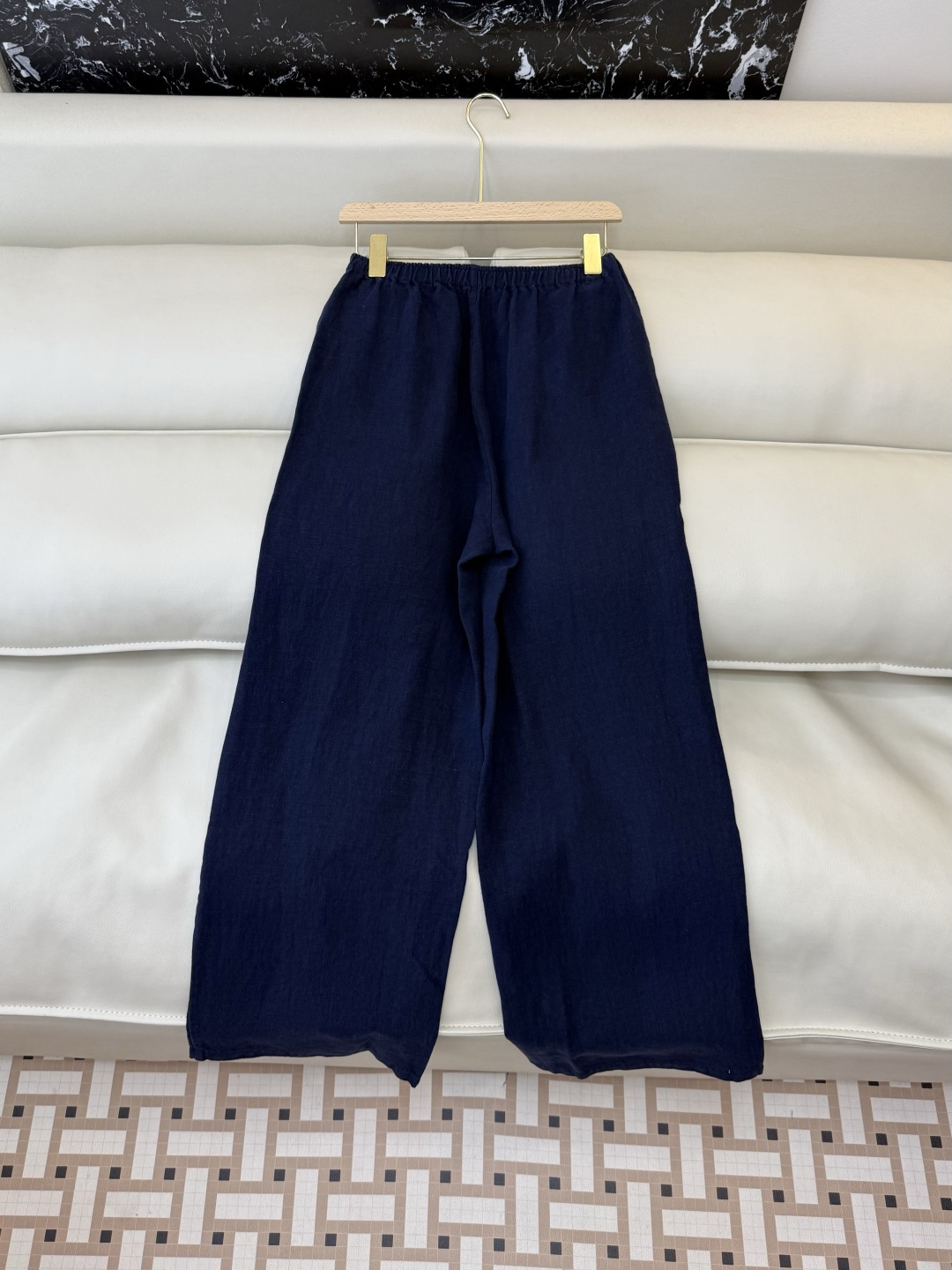 MY096#新款裤子。L% 汉麻 极简风 长裤 五色 MLXL